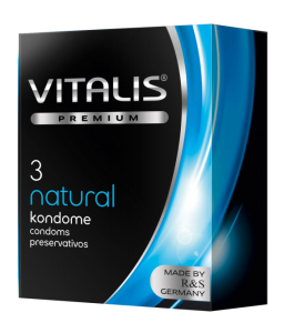 Классические презервативы "Vitalis" Natural 