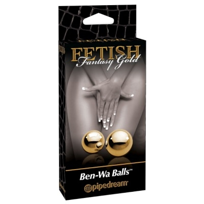 Вагинальные шарики «Fetish Fantasy» Gold Ben-Wa Ball Интим Хаус