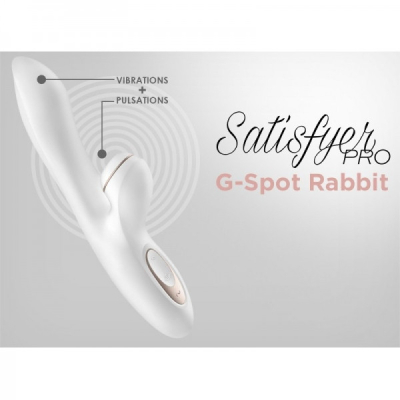 Вибратор - сосунок "Satisfyer" PRO G-SPOT Rabbit Интим Хаус