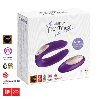 Вибратор "Satisfyer" Partner Toy Plus REMOTE Интим Хаус