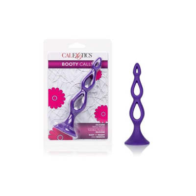 Силиконовая анальная елочка "Booty Call" Silicone Triple Probe Интим Хаус