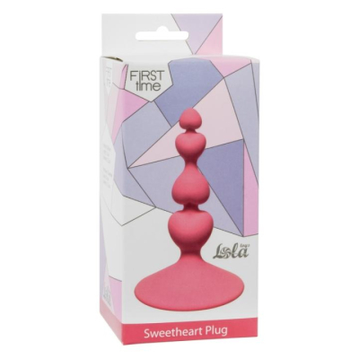 Пробка "Sweetheart Plug" розовая 4106-01Lola Интим Хаус