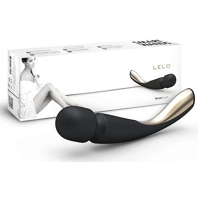 Вибратор "Lelo" Smart wand черный мини для принудительного оргазма Интим Хаус