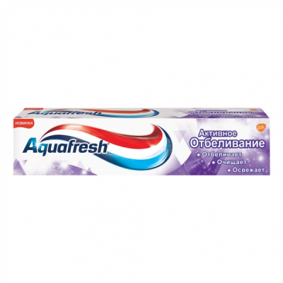 Зубная паста "Aquafresh" отбеливающая Интим Хаус