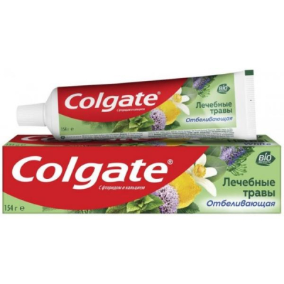 Зубная паста "Colgate" Лечебные травы отбеливающая Интим Хаус