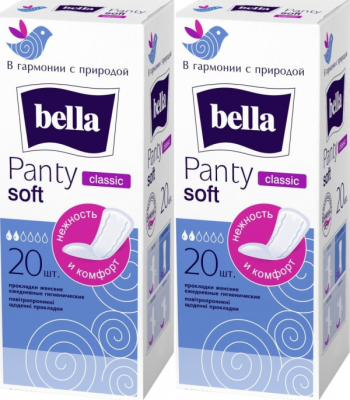 Прокладки "Bella" Panty soft 20 шт Интим Хаус