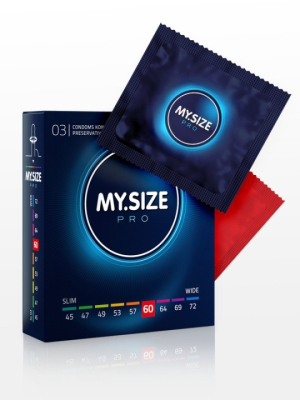 Презервативы на большой член "MySize" 60 Не стандартная ширина Интим Хаус