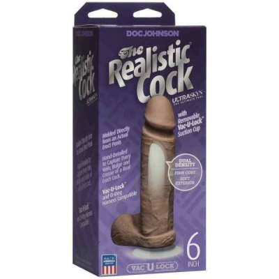 Фалоимитатор "Realistic Cock" Мулат Интим Хаус