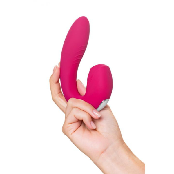 Вибратор "Satisfyer" Sunray красный с вакуумно волновым стимулятором клитора - Фотография №5