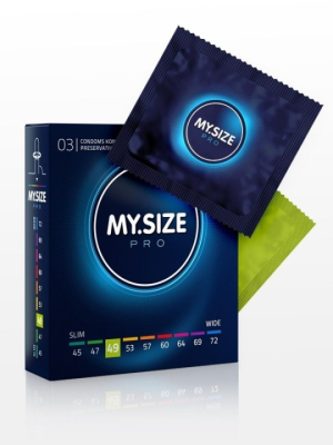 Узкие и короткие презервативы "MySize" 49 мм Интим Хаус