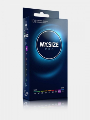 Самые большие презервативы "MySize" 69 презервативы 223*69 мм Интим Хаус