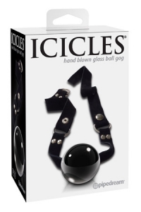 Стеклянный кляп «Icicles»