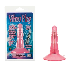 Дешевая анальная пробка "Vibro Play" 