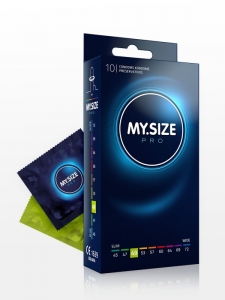 Узкие презервативы "MySize" 160*49 мм