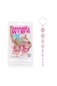 Анальная цепочка "Shanes World" розовая