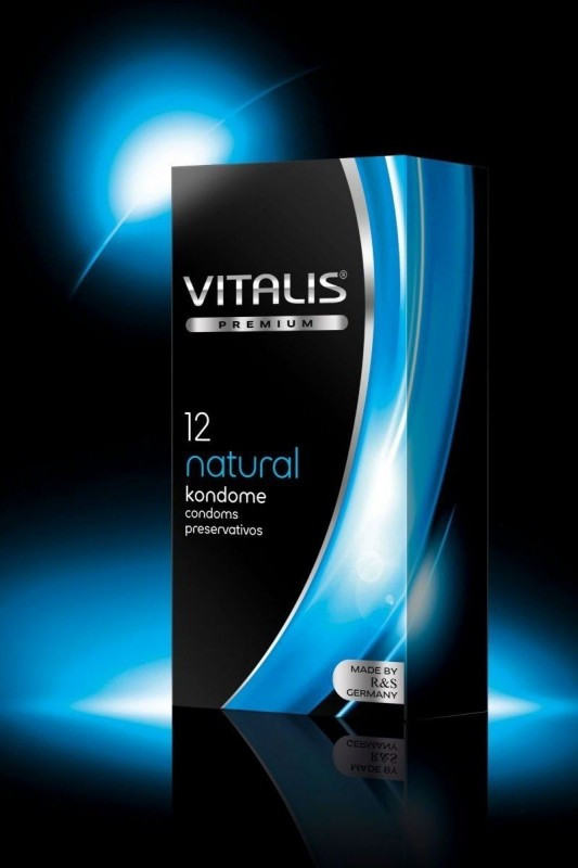 Классические презервативы "Vitalis" Natural 12 шт