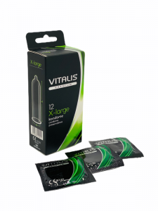 Презервативы увеличенного размера "Vitalis" X-Large 12 шт