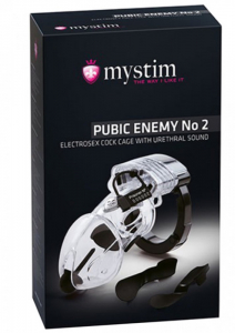 Пояс Верности «Мystim» public enemy N2 с электростимуляцией для члена
