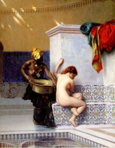 Картина «Турецкая баня» Жером Жан-​Леон
