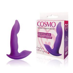 Вибратор для преддверия влагалища и ануса "Cosmo" фиолетовый