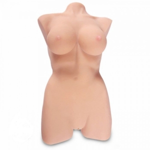Полуторс "Amy" киберкожа, с грудью, вагина, анус, полноразмерный