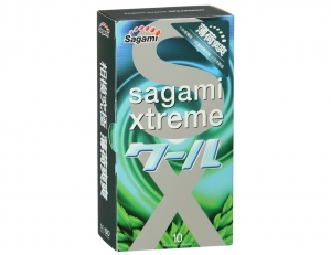 Мятные презервативы "Sagami" Xtreme Mint 