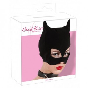 Черная маска - шлем Кошка "Bad Kitty" 