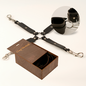 Подарочный Набор Четверных наручников "Crazy  Handmade" 