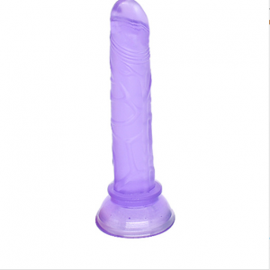 Фаллоимитатор "Леденец" для анального секса, фиолетовый