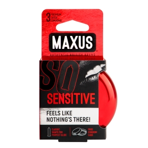 Презервативы ультратонкие "Maxus" Sensitive 