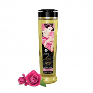 Масло массажное для тела с ароматом розы "Shunga" Афродизия 