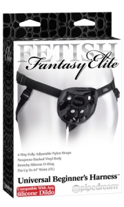 Трусики джоки для страпона с тянущимся кольцом "Fetish Fantasy" Elite universal beginners harness
