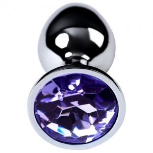 Пробка "Ювелир" металлическая, фиолетовый кристалл.