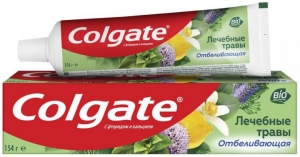 Зубная паста "Colgate" Лечебные травы отбеливающая