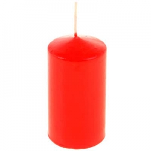 Свеча Красная - толстый столбик