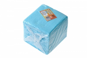 Салфетки бумажные голубые 100 шт.