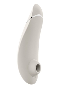 Вибратор "Womanizer" Premium 2 новая модель вакуумного стимулятора клитора белого цвета