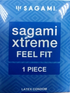 Презерватив "Sagami" Xtreme feel fit облегающие форму 3D 1 шт