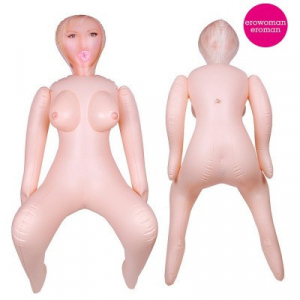 Секс-Кукла для мужчин с открытым ртом "Erowoman" блондинка Анастасия