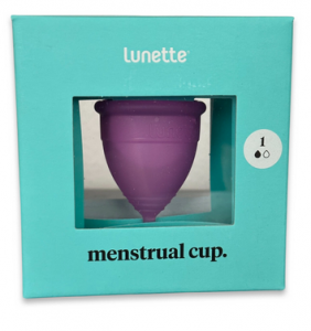 Менструальная чаша "Lunette" фиолетовая 