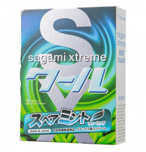 Презервативы "Sagami" Xtreme с ментолом